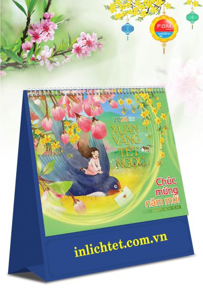 Mẫu Lịch Bàn Đứng Tết An Khang